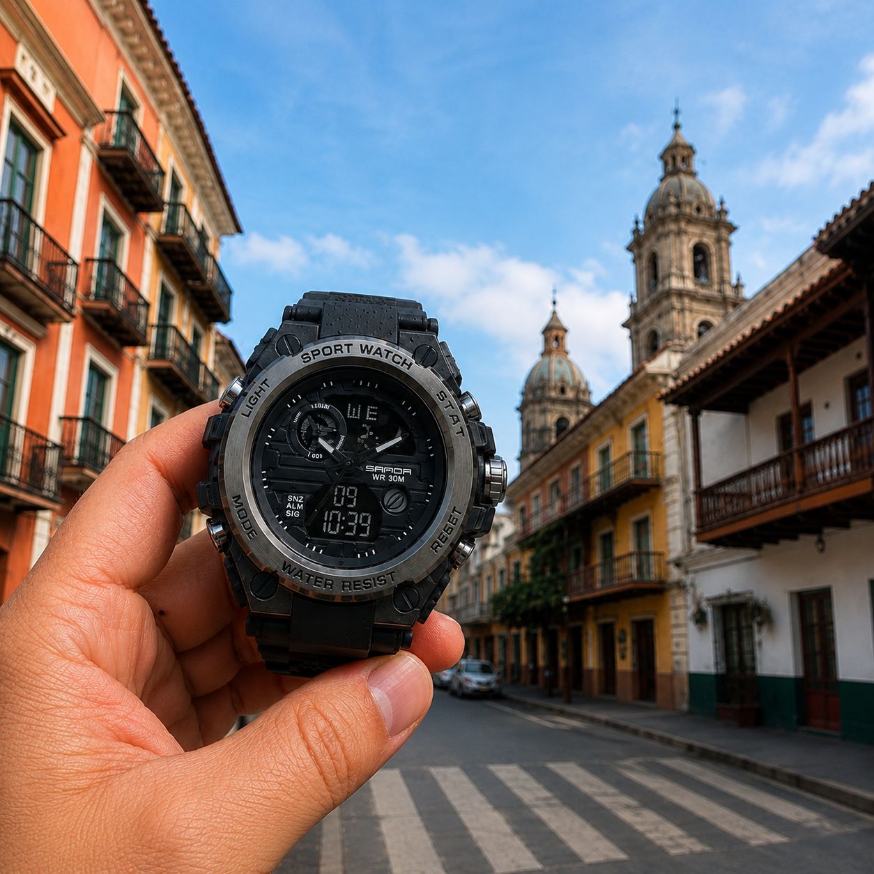 Reloj Original Sanda 739 Análogo y Digital